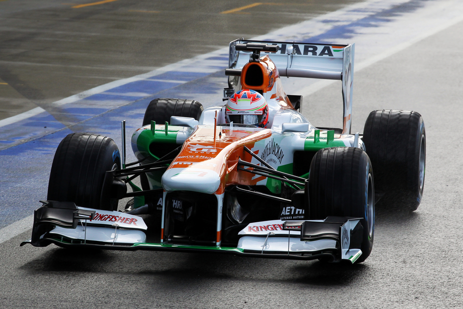 Force India will contest the mid-field with Sauber