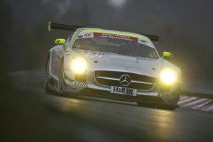 SLS AMG GT3 gets first race victory