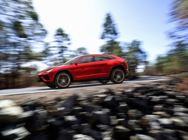 A Lamborghini ainda está a desenvolver o Urus