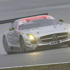 SLS AMG GT3 gets first race victory