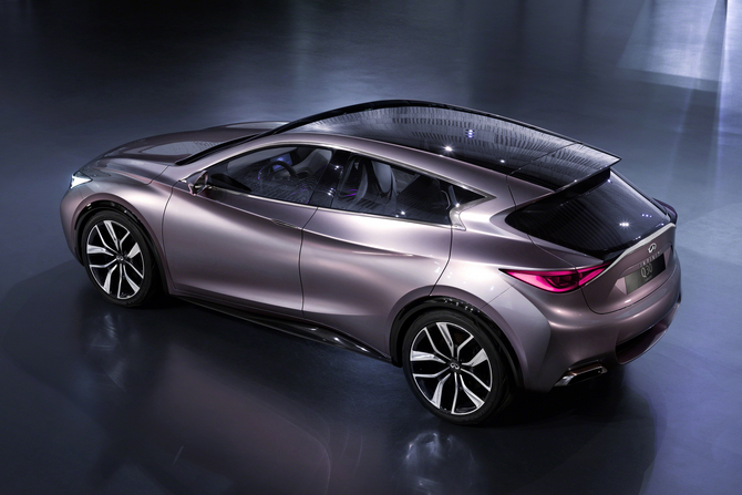 The Q30 is Infiniti's entry into the compact SUV market