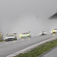 SLS AMG GT3 gets first race victory