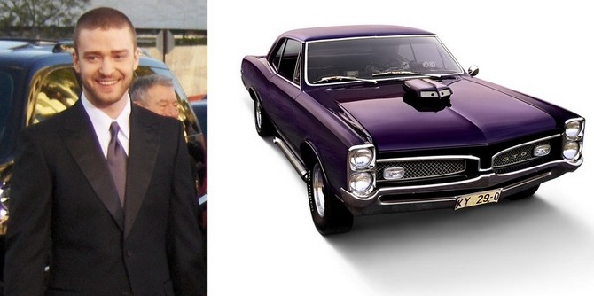 Justin Timberlake - Pontiac GTO Convertible