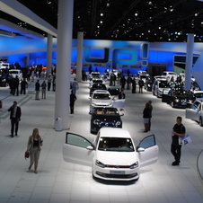 Volkswagen stand brings spirit UP!