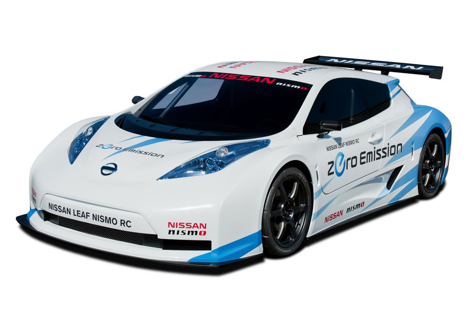 Nissan builds LEAF racer