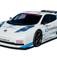 Nissan builds LEAF racer