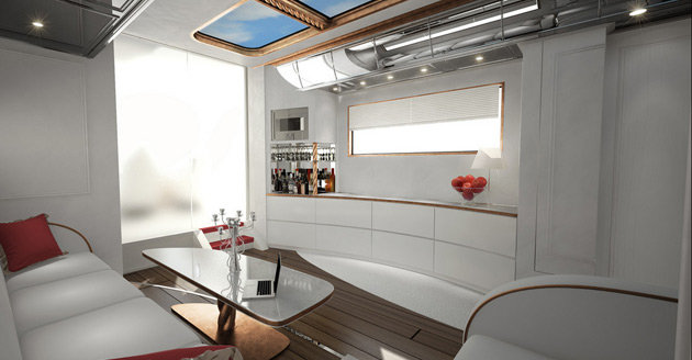 $3 million luxury camper is a 40′ mobile mansion