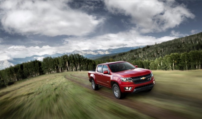 The Colorado is hoping the revitalize the midsize truck market in the US