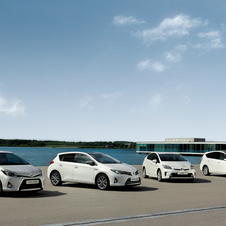 Toyota offers 10 hybrids in Europe