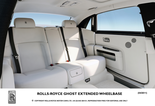 Rolls Royce debuts Ghost Extended Wheelbase