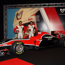 Marussia Virgin Racing launches MVR-02 in London