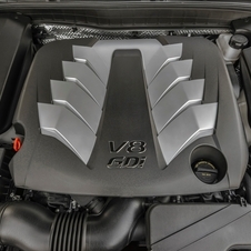 It is the first time that Kia has offered a V8 in the US