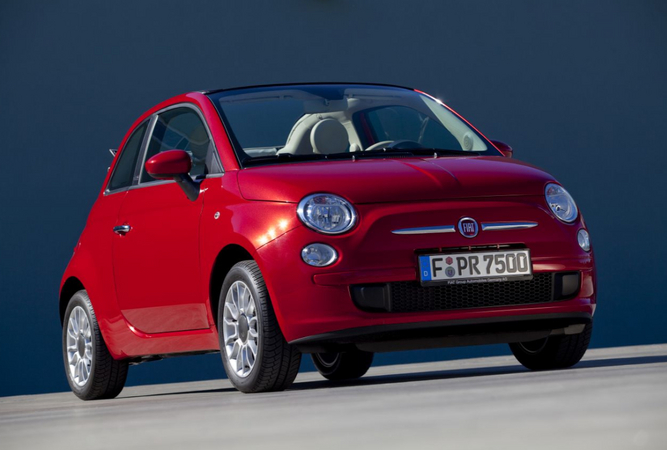 Der Fiat 500C schluckt satte 6,7 Liter.