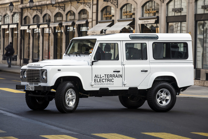 Land Rover Defender Electric Concept