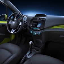 Chevy Spark Offers Inexpensive City Car with Motorcycle-tinged Interior