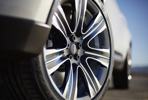 Exterior detail from the Lincoln MKC