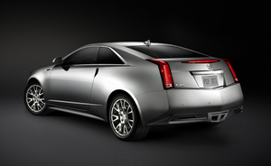 The CTS Coupe has sharp, angular lines that gives it an almost Lamborghini look