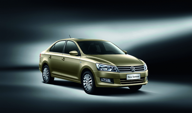 The Santana is Volkswagen's biggest seller in China