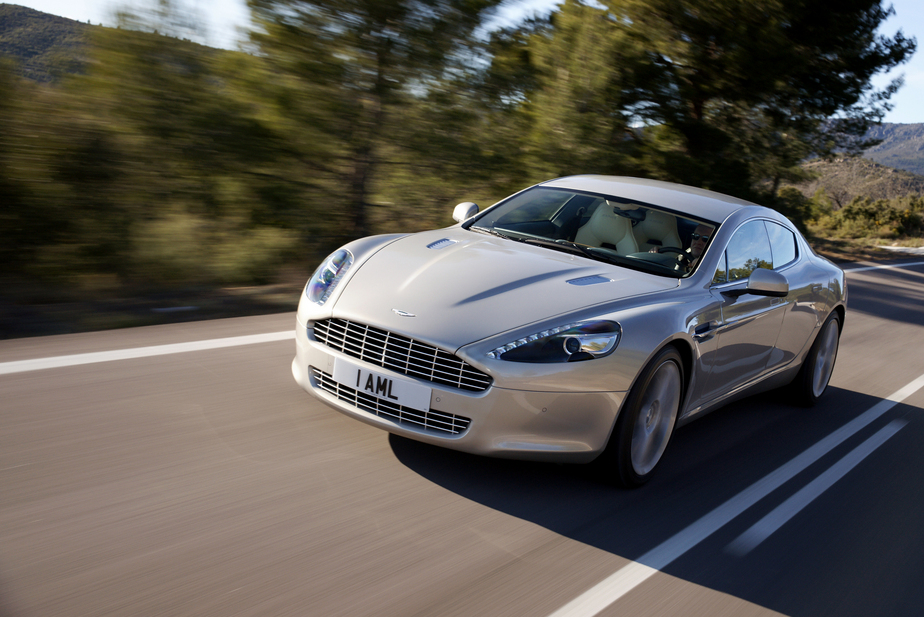 Aston Martin showcases Rapide with series of films