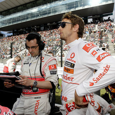 Jenson Button: McLaren behind Red Bull and Ferrari at the moment