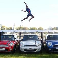 Mini Celebrates London Olympics by Having Long Jumper Leap Over Special Edition Mini