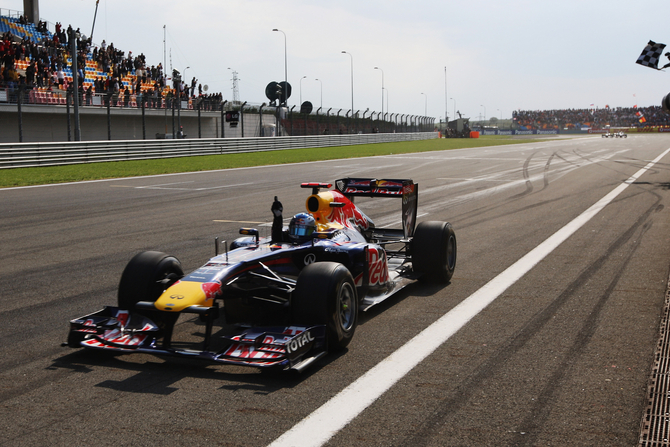 Red Bull one-two in Turkey with third win for Vettel