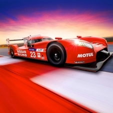 GT-R LM Nismo is powered by a V6 biturbo 3-liter petrol engine and coupled to a kinetic energy recovery system