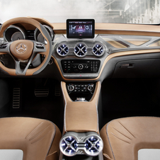 The interior is made from aluminum and leather