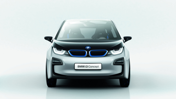 The car is BMW's first mass produced electric car available for public sale