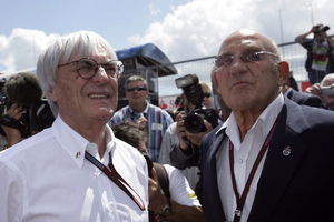 Stewart and Ecclestone think Schumacher will stop