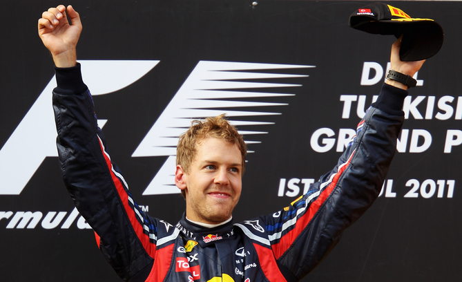 Red Bull one-two in Turkey with third win for Vettel