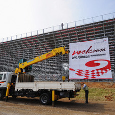 Hail for the Korean Grand Prix circuit