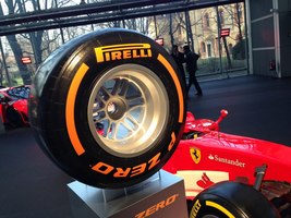 Pirelli presented the new tires last night