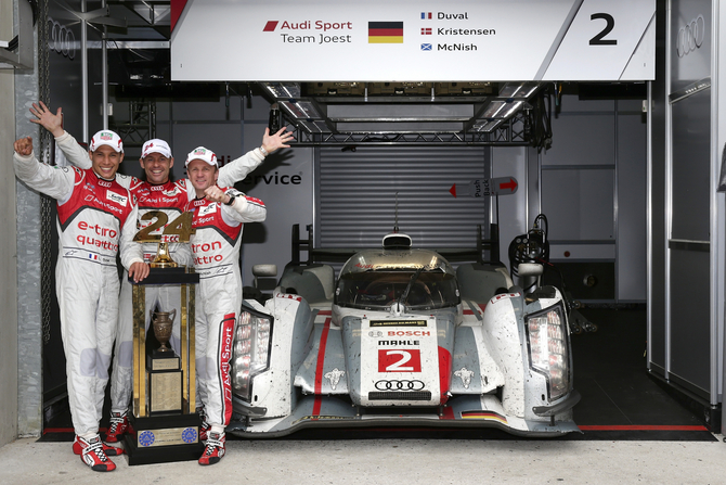 Audi will continue to race with two cars in the WEC for the rest of the season