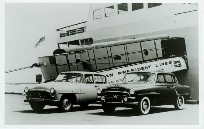 1957 - The U.S. receives its first shipment of the Toyopet Crown, officially establishing Toyota Motor Sales, U.S.A., Inc.