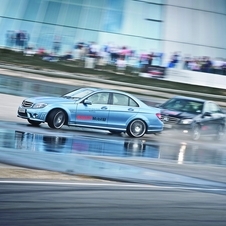 Mercedes-Benz Screening F1 Races at Center in Broolands, Surrey. 