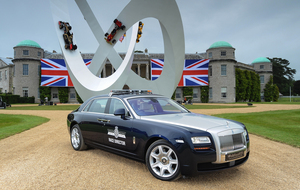 The other Rolls-Royce is meant for VIPs and the press