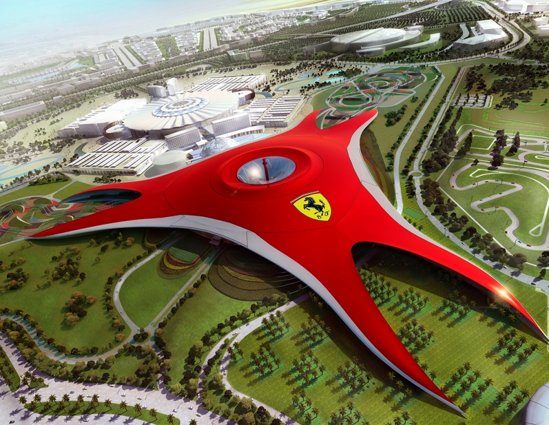 First pictures of Ferrari World Abu Dhabi unveiled