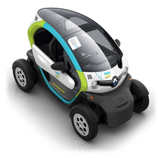 The Twizy has a 100km range