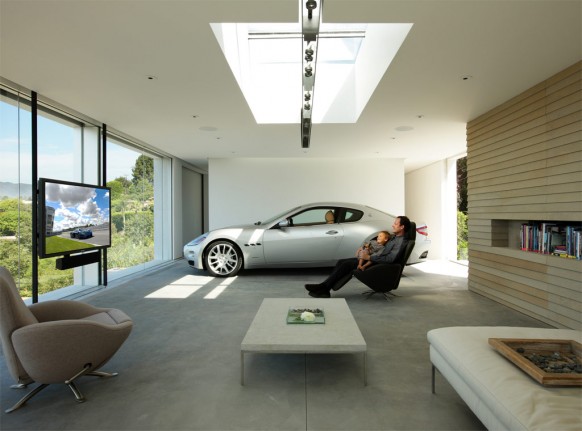 Cars Parked Inside Homes: Pretty or Pretty Weird?