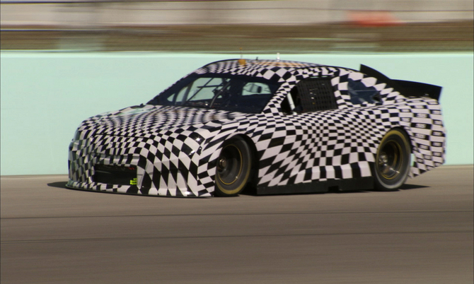 A Chevrolet já começou a testar a versão Nascar do SS