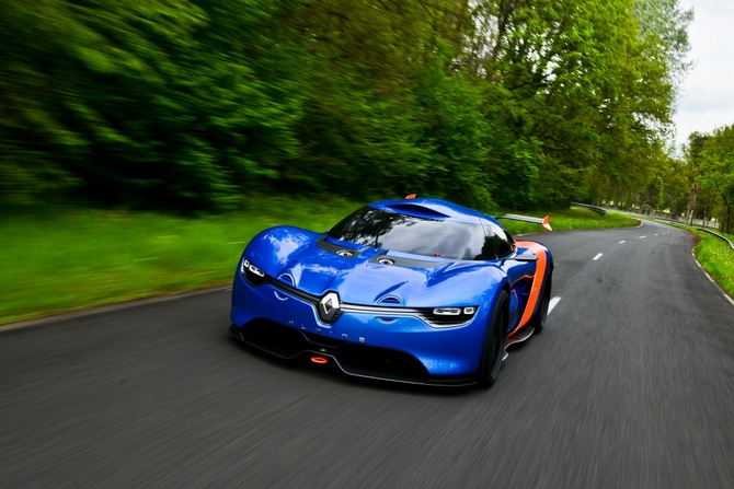 Renault presenta el concept Alpine A110-50