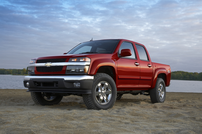 Chevrolet Colorado nears production 