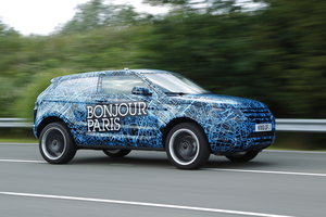 Range Rover Evoque goes funky for final testing