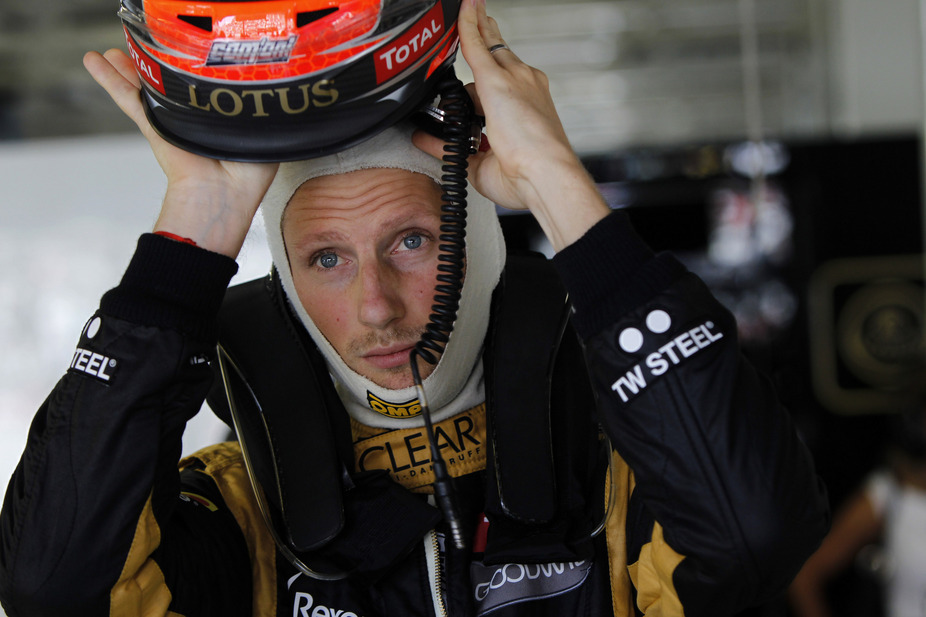 Grosjean raced for Renault in 2009