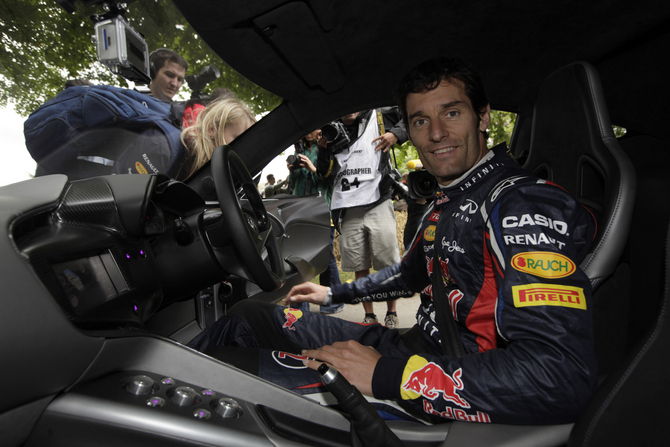 EMERG-E prototype et Mark Webber