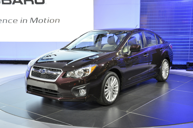 Subaru debut new Impreza in New York