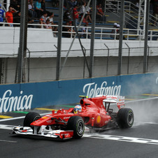 Hulkenberg storms into pole position in Brazil