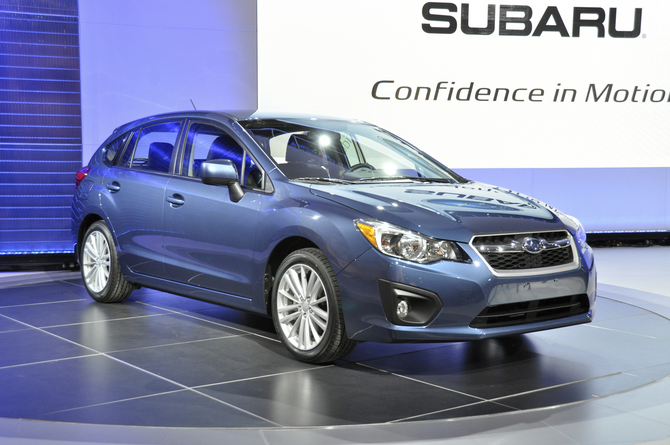 Subaru debut new Impreza in New York