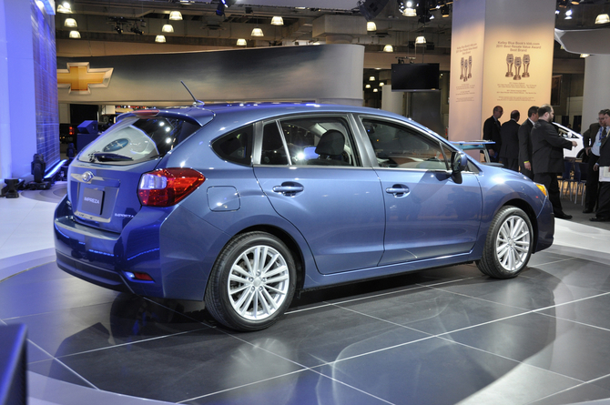 Subaru debut new Impreza in New York